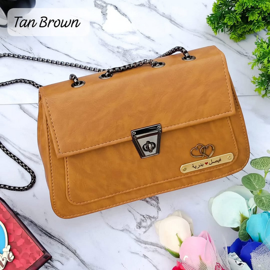 👜 Premium Imported Leather Sling Bag – 2-in-1 Style & Elegance