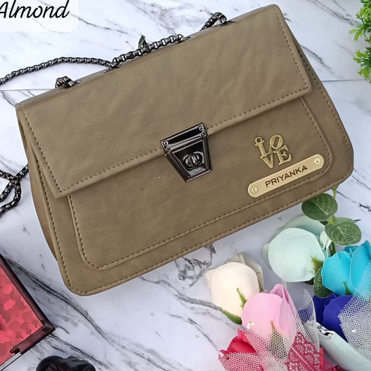 👜 Premium Imported Leather Sling Bag – 2-in-1 Style & Elegance