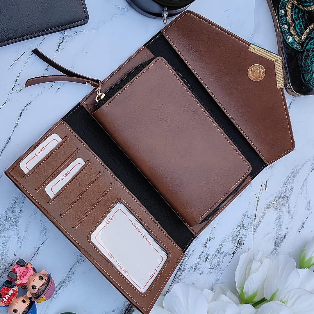 Acura Personalized Leather Wallet Combo for Couples – Box Packed Gift Set