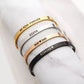 Personalized Metal Kada Bracelet – Custom Stainless Steel Band