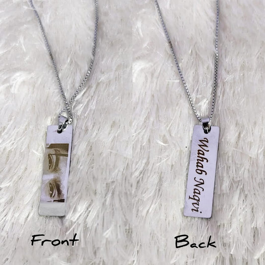 Custom Eye Pendant – Personalized Engraving