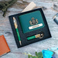 Mini Essential Hamper for Him – Custom Wallet, Pen & Keychain Gift Set
