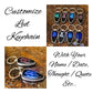 Custom Light Keychain – Your Words, Your Style!