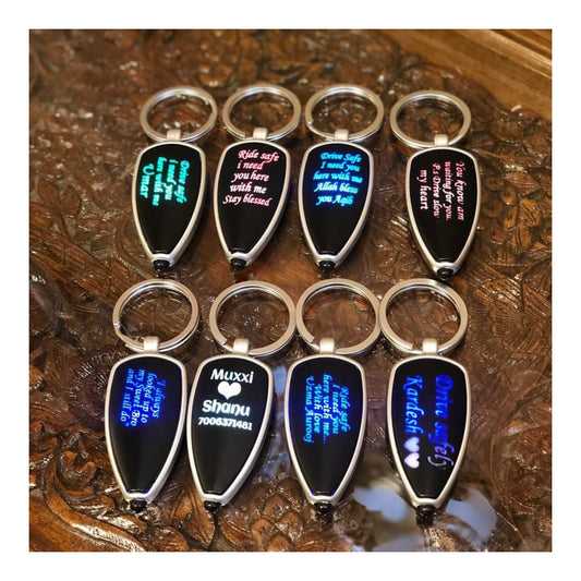Custom Light Keychain – Your Words, Your Style!