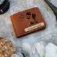 Custom Sketch Wallet – Engrave Your Memories